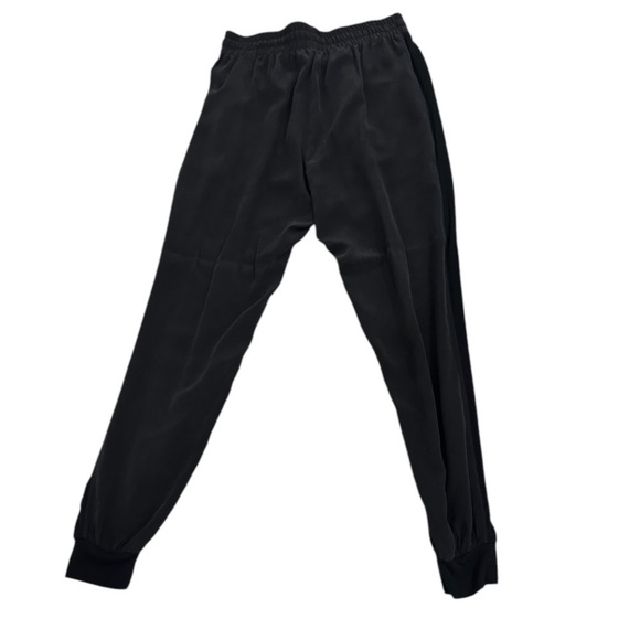 Splendid Black Joggers Nylon with Ribbed Cotton Stripe down each side XS - Picture 2 of 8